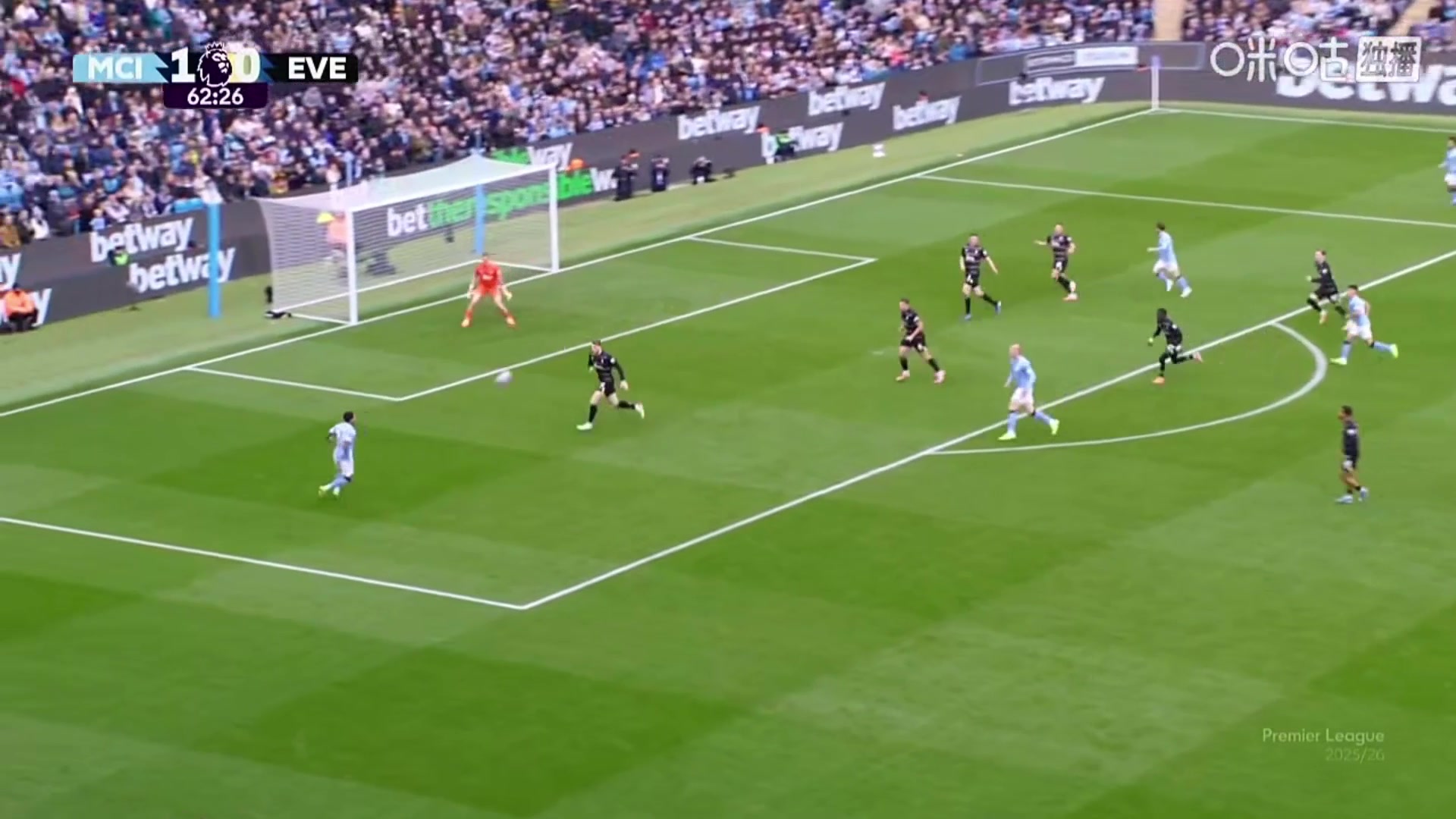 哈蘭德梅開二度皮克福德視線被擋薩維尼奧橫敲哈蘭德低射破門