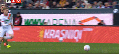 半場：奧格斯堡2-0勒沃庫森，吉安努利斯傳射，安東-卡德破門